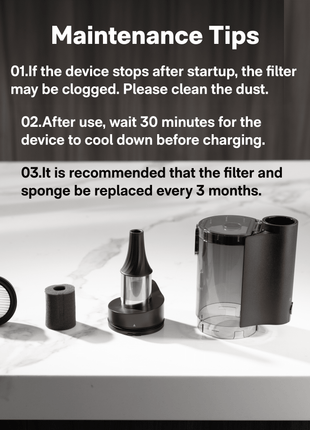 HOTO BlowVac™ Handheld Vacuum