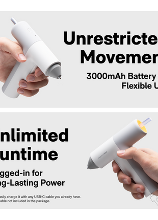 Cordless Auto-Dispensing Glue Gun