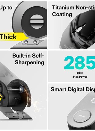 HOTO EdgeFlow Cordless Electric Scissors