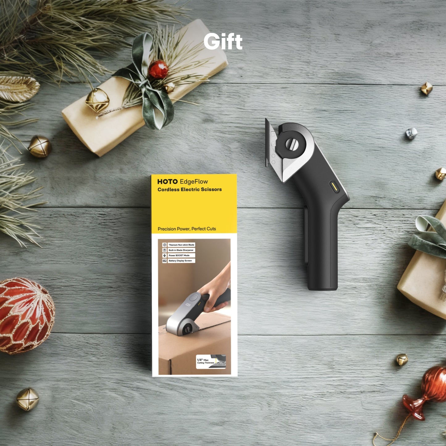 HOTO EdgeFlow Cordless Electric Scissors