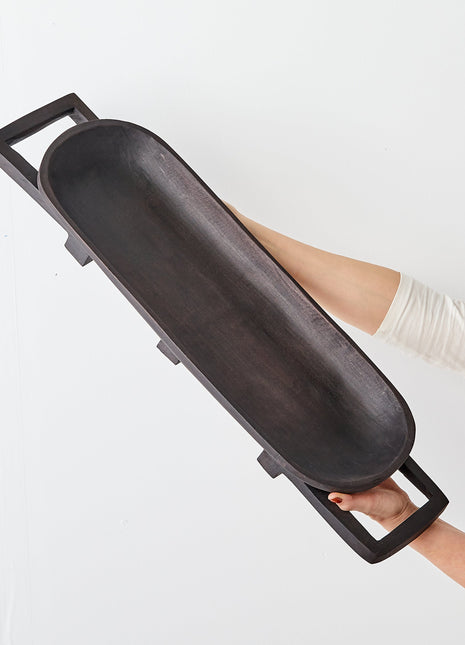 Swazi Long Wooden Serving Tray