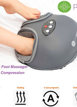 DL002 Prospera Shiatsu Foot Massager with Heat and Compression Air