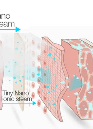 DL008 Hot Mist Nano Facial Steamer Spa Quality Home Face Humidifier for Women Men