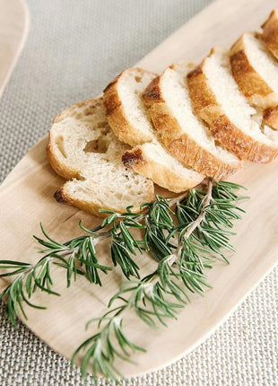 Organic Wooden Rectangle Bread Platter