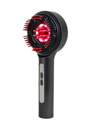 PL045 Panther Glow 3X LED Hair Rejuvenate Massage Comb (5-speed, essential oil induction)