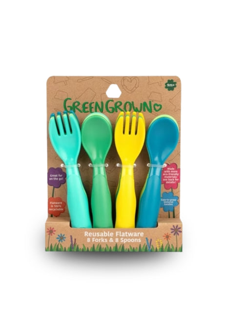 The First Years - GreenGrown Reusable Flatware 16pk