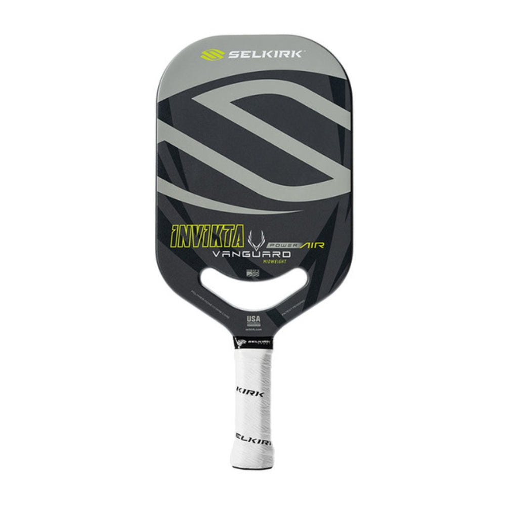 VANGUARD Power Air Invikta Pickleball Paddle - Grey