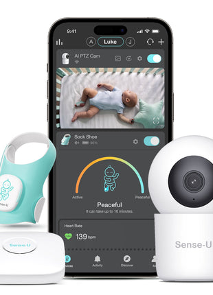 Smart Sock Shoe Bundle (2.5K PTZ Cam)