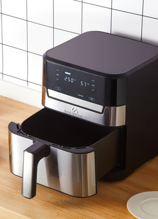 Uber Appliance Air fryer XL Premium Ceramic Coated PTFE PFOA Free - 7QT SS