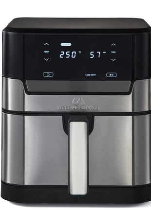 Uber Appliance Air fryer XL Premium Ceramic Coated PTFE PFOA Free - 7QT SS