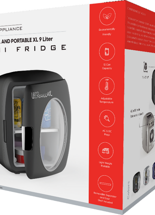 Uber Chill XL 12 Can Mini Fridge