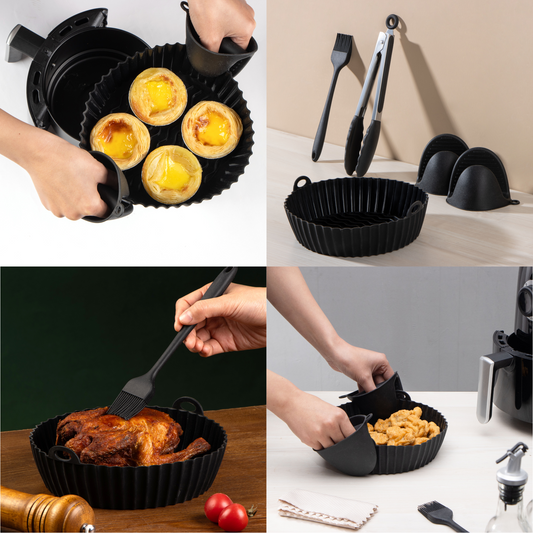 Uber Appliance Air fryer silicone liner reusable kit
