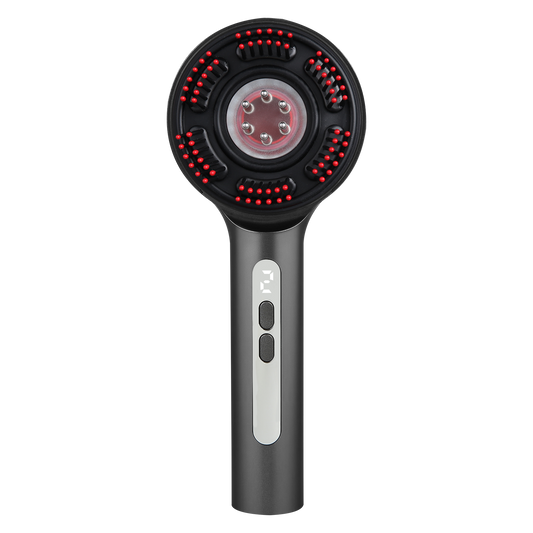 PL045 Panther Glow 3X LED Hair Rejuvenate Massage Comb (5-speed, essential oil induction)