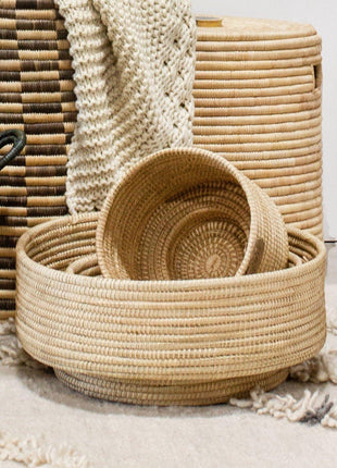 Natural Woven Dengu Basket