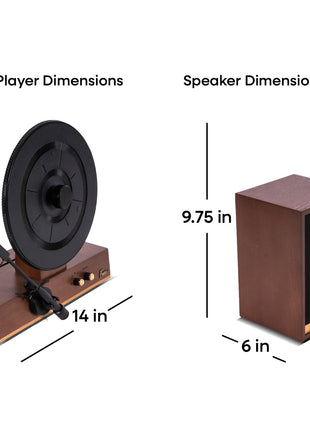 Fuse Audio GLD Vertical Vinyl Record Player