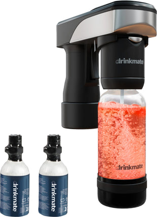 Drinkmate Spritzer Portable Machine, includes two 3oz cylinders