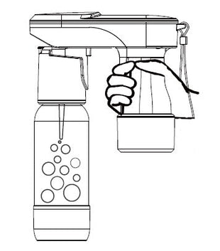 Drinkmate Spritzer Portable Machine, includes two 3oz cylinders
