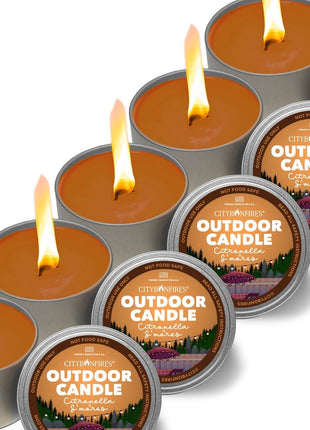 The Outdoor Citronella Candle - S'mores Scent
